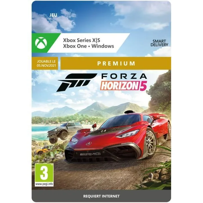 Forza Horizon 5 - Jeu S et à télécharger - Premium Edition - Xbox Series