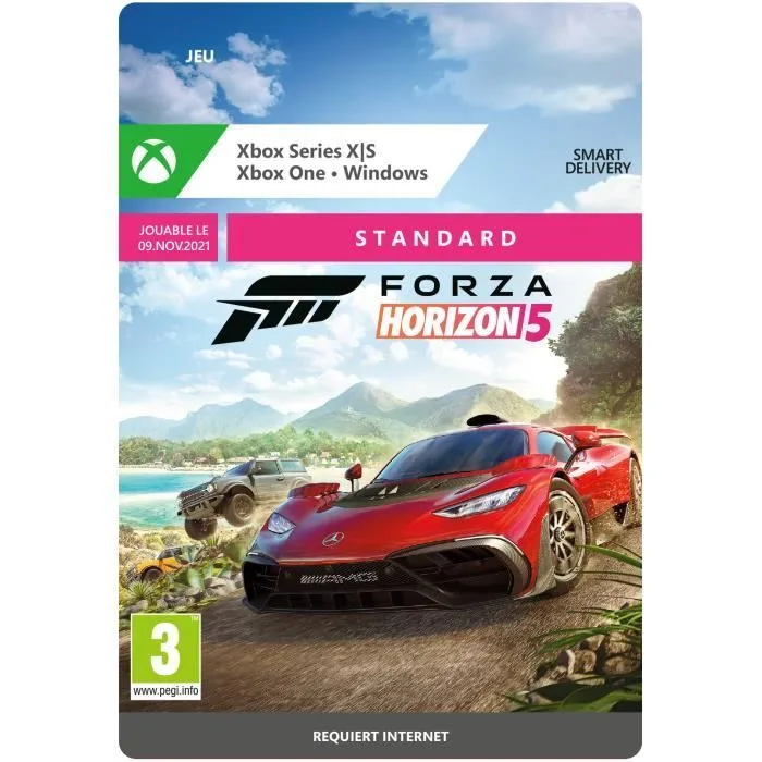 Forza Horizon 5 - Jeu S et à télécharger - Standard Edition - Xbox Series