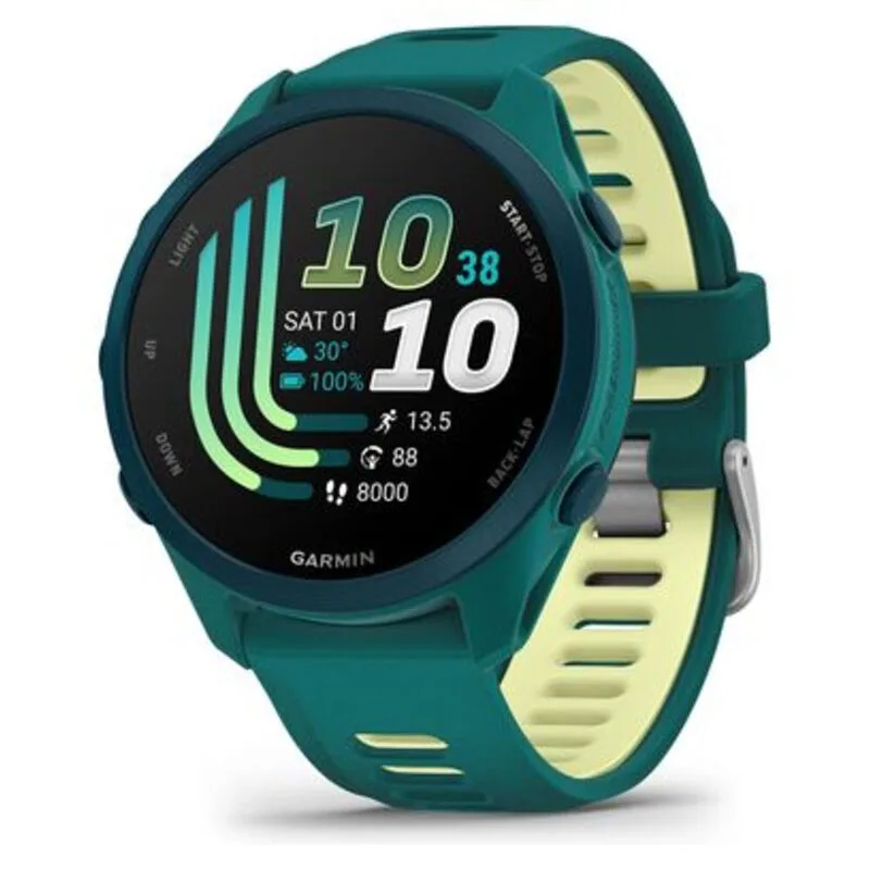 Garmin Forerunner 170 Montre de sport musicale 42 mm - Vert sarcelle