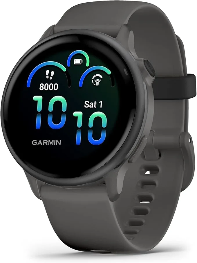 Garmin vívoactive 6, Montre connectée GPS sport & santé, Pebble Grey, 42mm