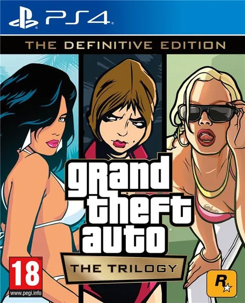 Grand Theft Auto: The Trilogy - The - Definitive Edition - PS4
