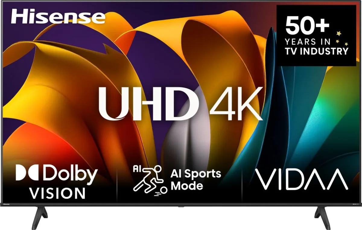Hisense 75A6N 190,5 cm (75") 4K Ultra HD Smart TV Wi-Fi Noir 350 cd/m²