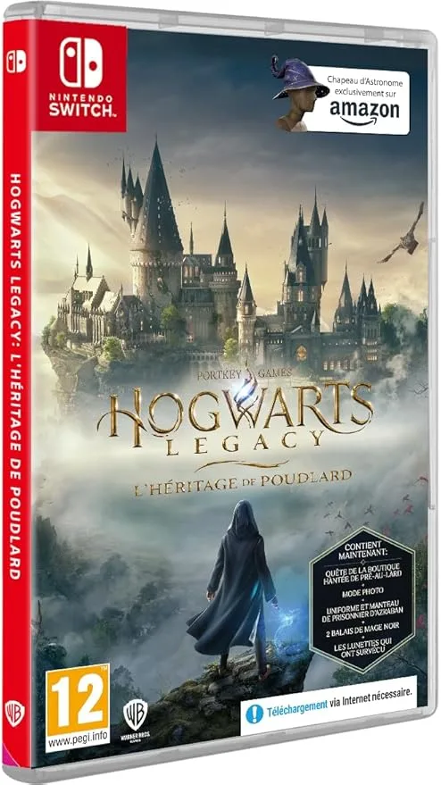 Hogwarts Legacy : L&rsquo;Héritage de Poudlard – Edition Exclusive Amazon (Nintendo Switch)