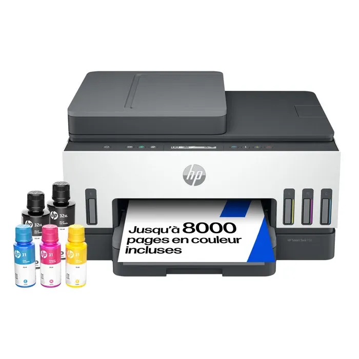 HP Imprimante multifonctions jet d'encre Smart Tank 7305