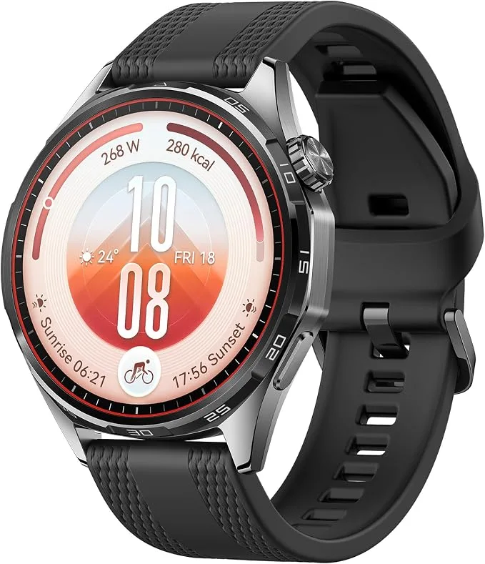 Huawei Watch GT 7 46mm Montre connectée, Jusqu'à 21 Jours, NFC, GPS, Noir