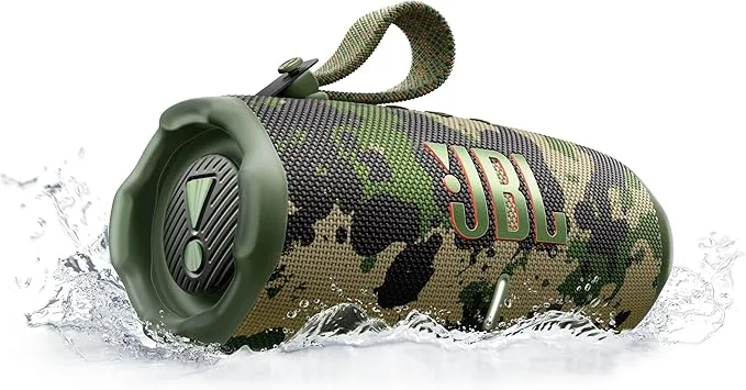 JBL Charge 6, Enceinte Bluetooth Portable sans Fil, Camouflage