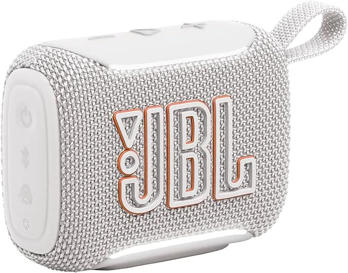 JBL Go 5, Enceinte Bluetooth Ultra‑Portable, Étanche, Blanc