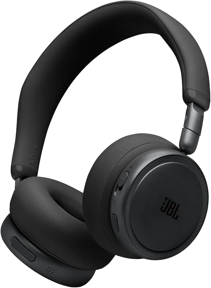 JBL Live 680NC Casque Supra-Auriculaire sans Fil, Noir