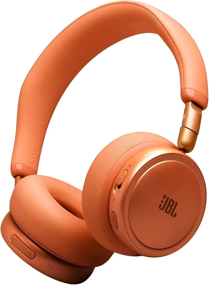 JBL Live 680NC Casque Supra-Auriculaire sans Fil, Orange