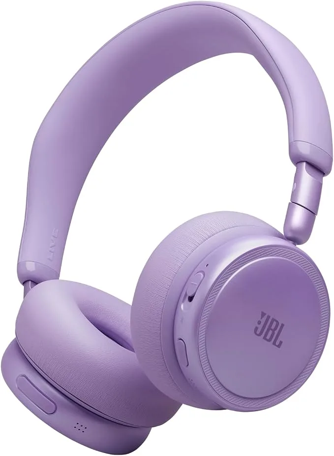 JBL Live 680NC Casque Supra-Auriculaire sans Fil, Violet