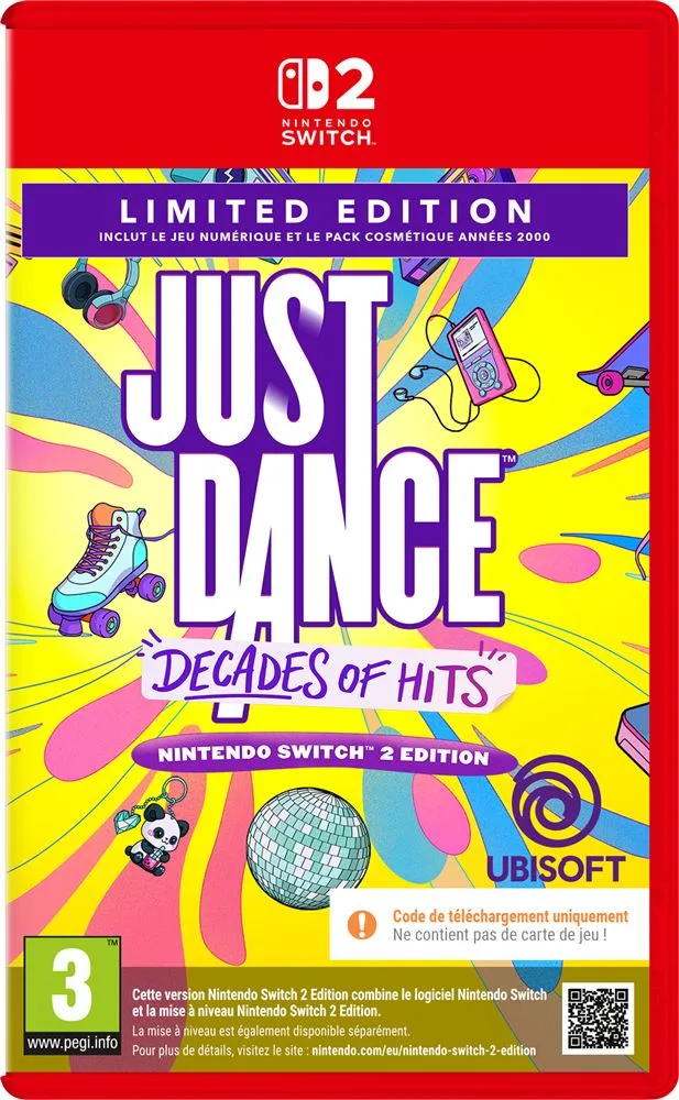 Just Dance Decades of Hits Code in a Box – Limited Edition – Nintendo Switch 2