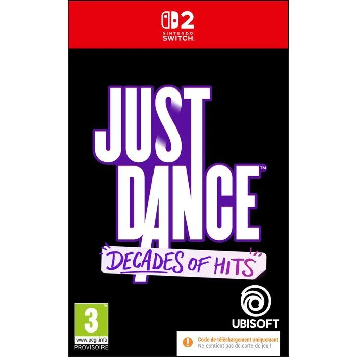 Just Dance: Decades of Hits (Code in a Box) - Nintendo Switch 2
