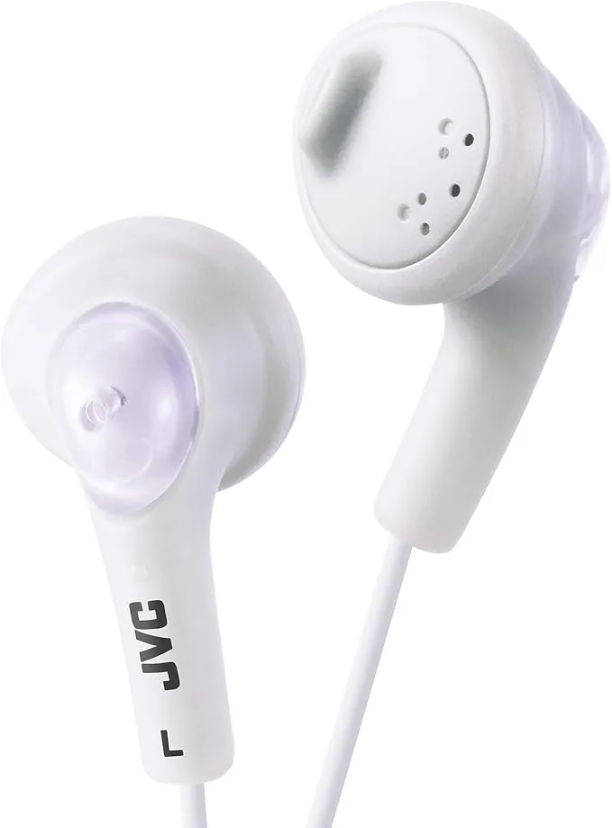 JVC Gumy HA-F160 Ecouteurs 1 m Blanc