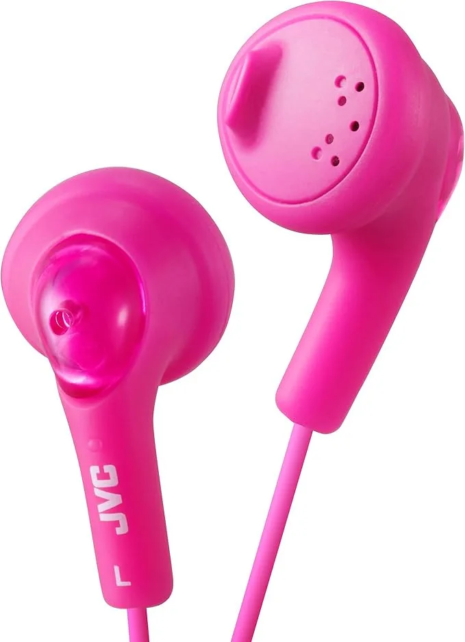 JVC Gumy HA-F160 Ecouteurs 1 m Rose