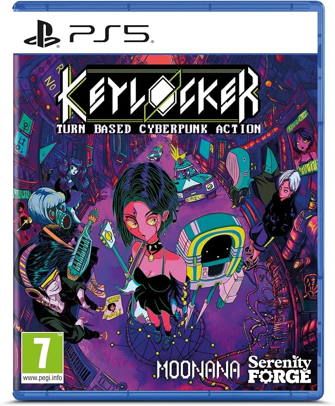 Keylocker Turn Based Cyberpunk Action – PS5