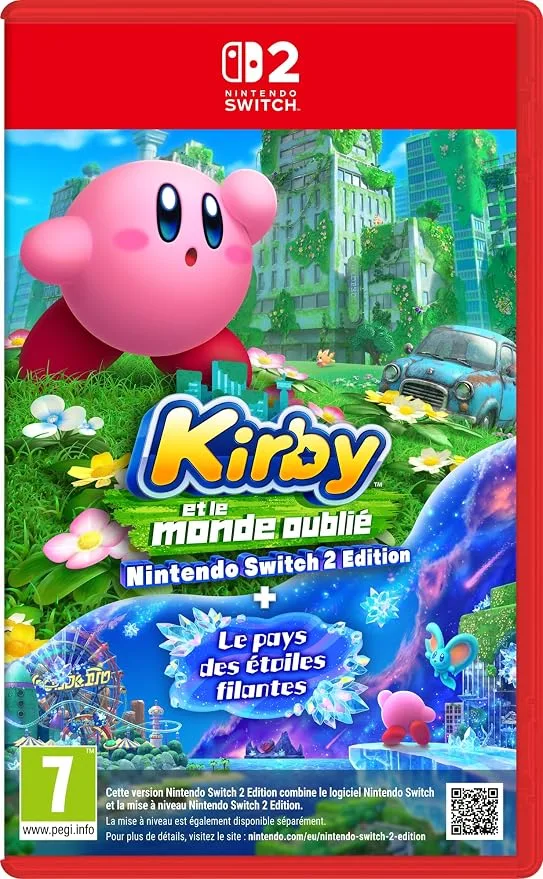 Kirby et le monde oublié - Edition + Le pays des étoiles filantes - Nintendo Switch 2