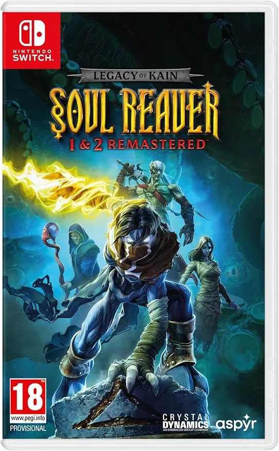 Legacy of Kain Soul Reaver 1&2 Remastered - Nintendo Switch