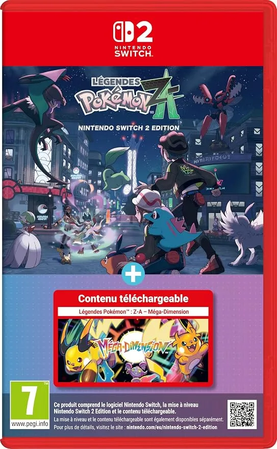 Légendes Pokémon : Z-A - Nintendo Switch 2 Edition + Méga Dimension