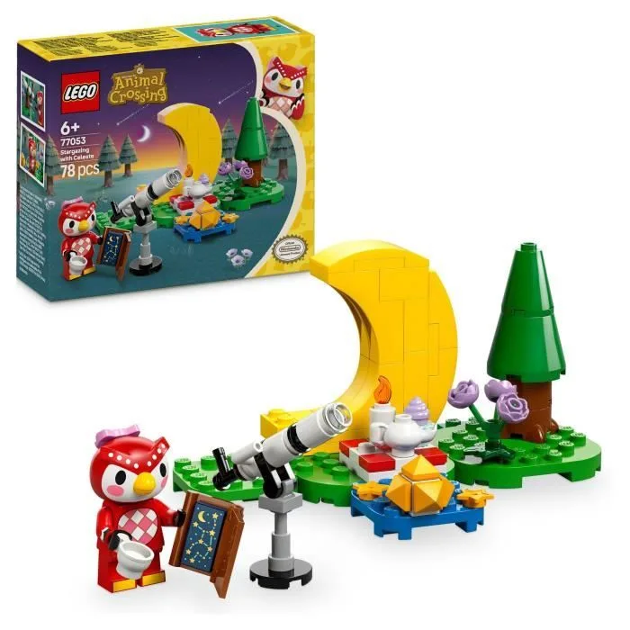 LEGO Animal Crossing - Observation des étoiles avec Céleste - 77053
