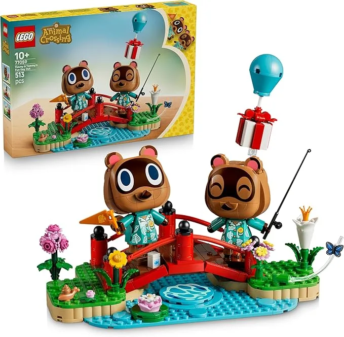 LEGO Animal Crossing - Promenade avec Méli et Mélo - 77059
