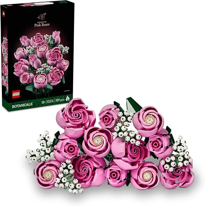LEGO Botanicals - Le bouquet de roses roses - 10374