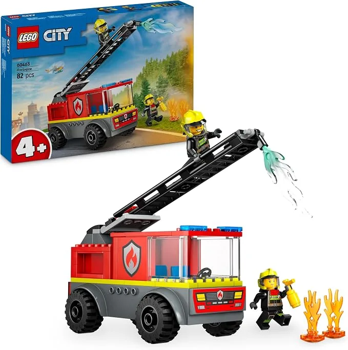 LEGO City - Camion de Pompier avec Echelle - 60463