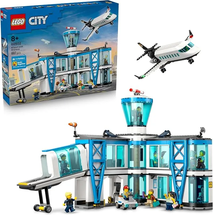LEGO City - l'Aéroport et l'Avion - 60502