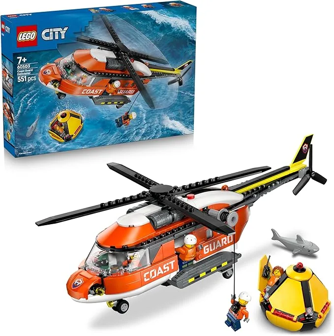 LEGO City - l'Hélicoptère des Garde-Côtes - 60503
