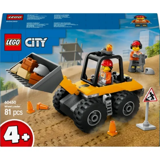 LEGO City - La Chargeuse de Chantier Jaune - 60450