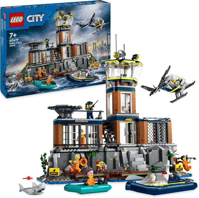 LEGO City - La Prison de la Police en Haute Mer - 60419