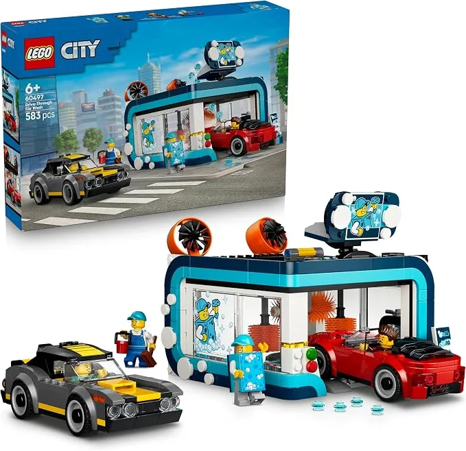 LEGO City - La station de lavage automatique - 60497