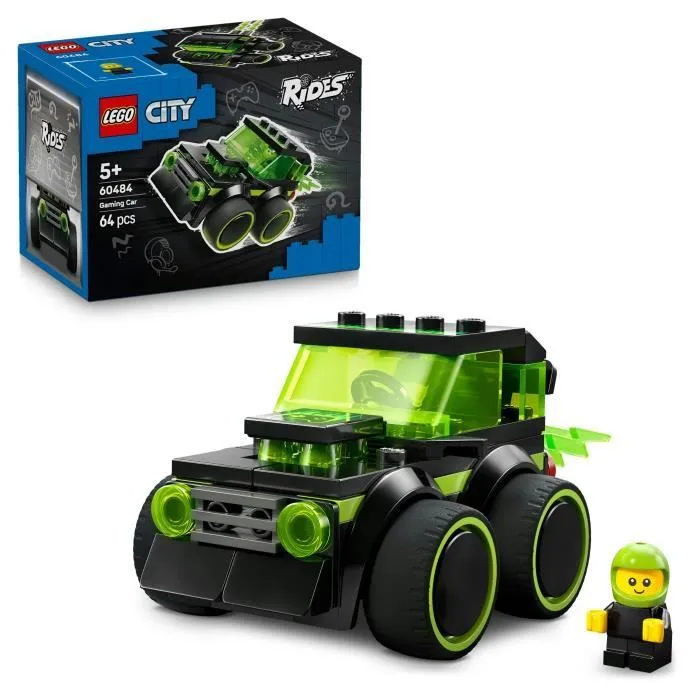 LEGO City - La Voiture de Course de Jeu Vidéo - 60484