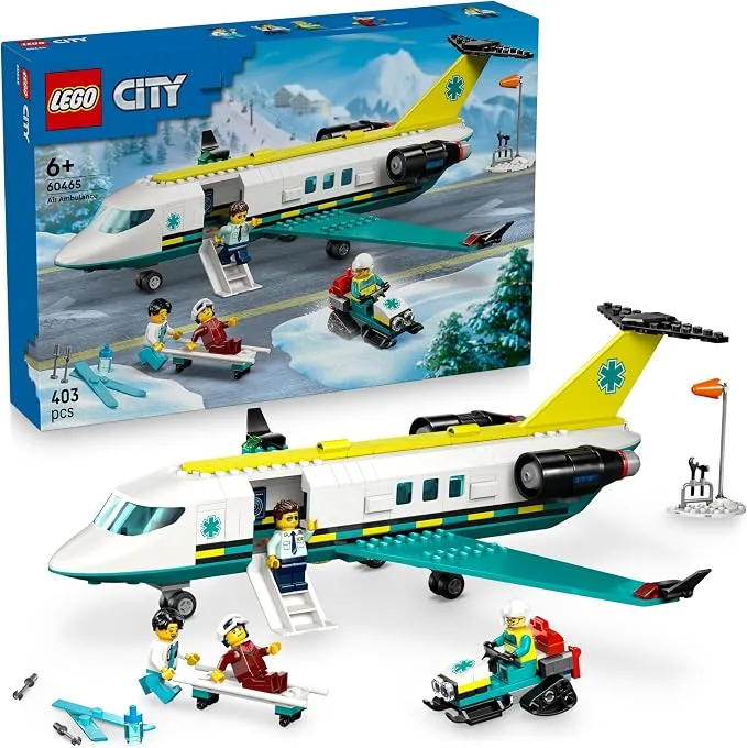 LEGO City - L’ambulance de secours aérienne - 60465
