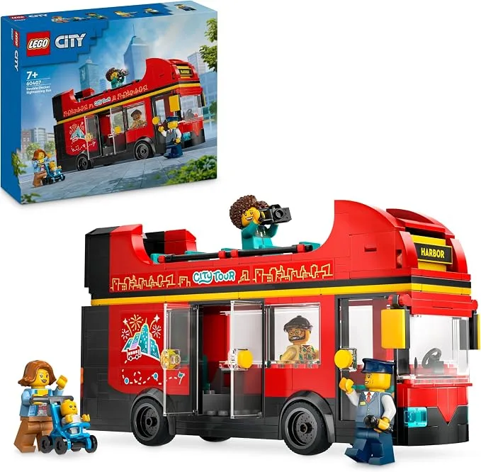 LEGO City - Le bus rouge à deux étages - 60407