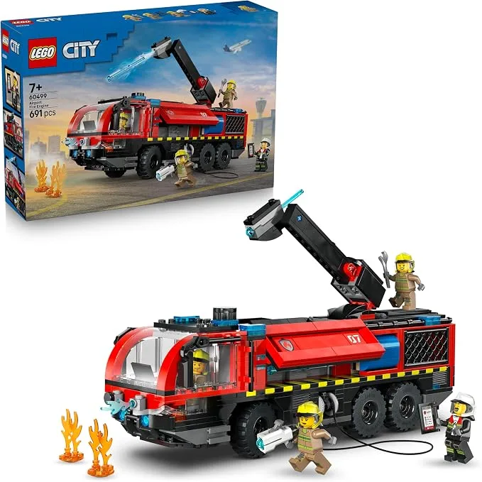 LEGO City - le Camion de Pompier de l'Aéoroport - 60499
