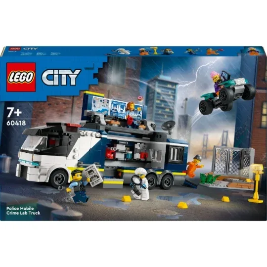 LEGO City - Le Laboratoire de Police Scientifique Mobile - 60418