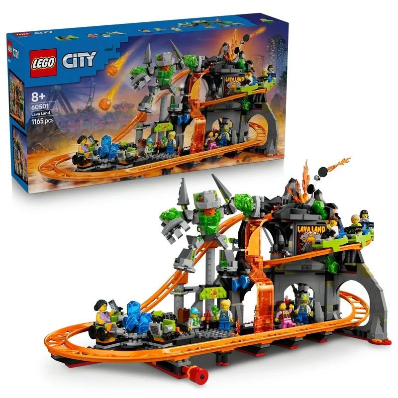 LEGO City - Le Parc d'Attractions de Lava Land - 60501