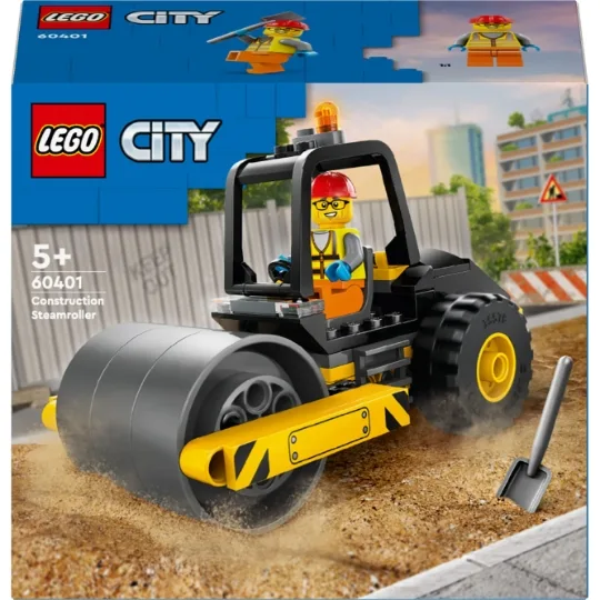 LEGO City - Le Rouleau Compresseur de Chantier - 60401
