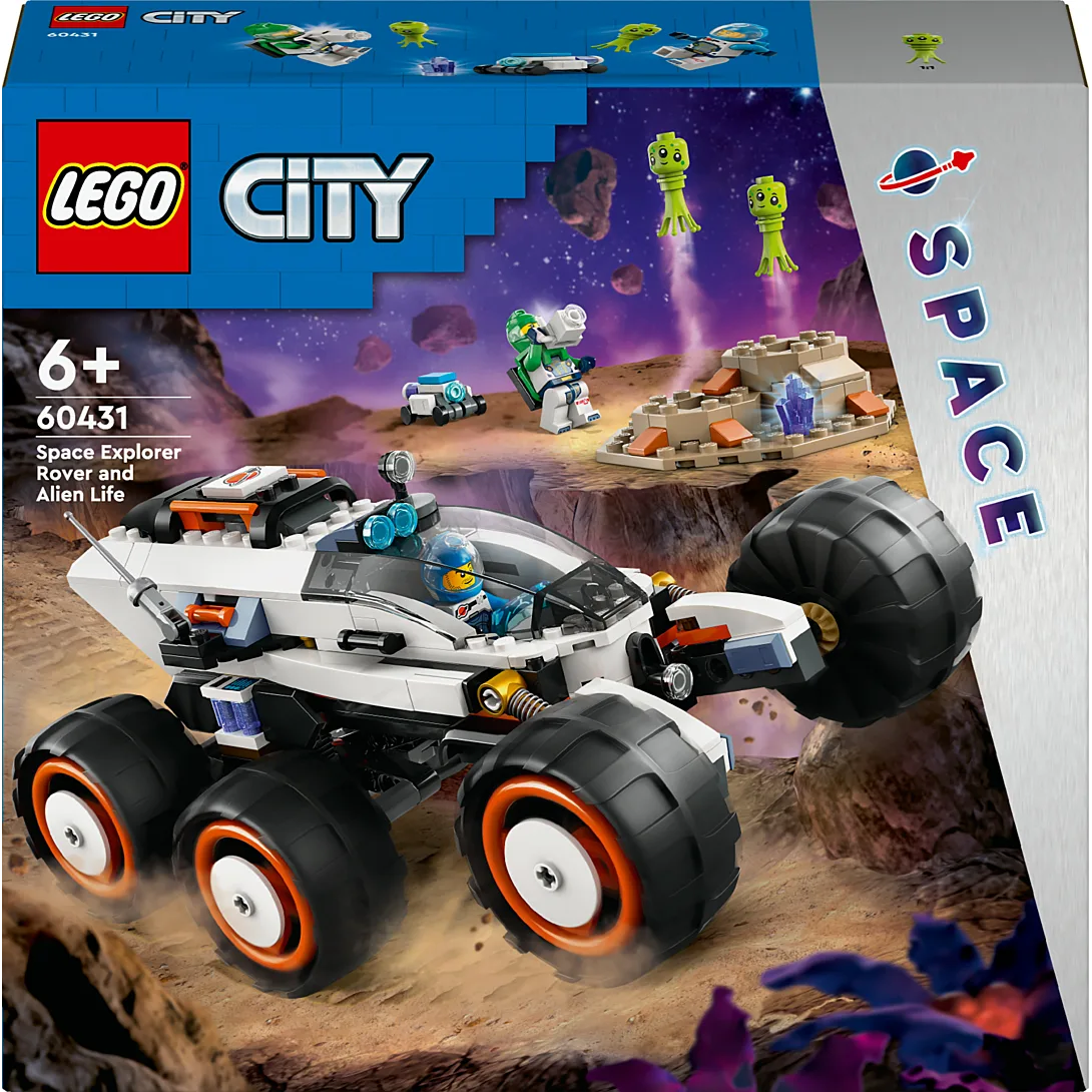 LEGO City - Le Rover d’Exploration Spatiale et la Vie Extraterrestre - 60431