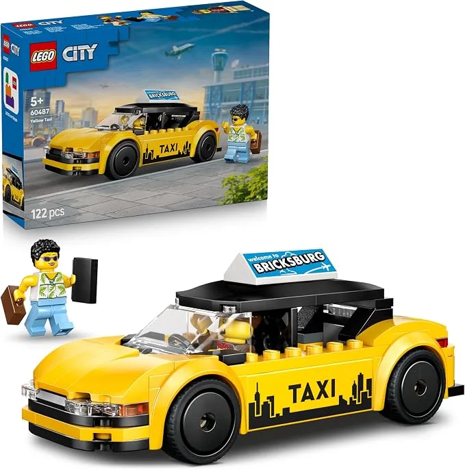 LEGO City - le Taxi Jaune - 60487