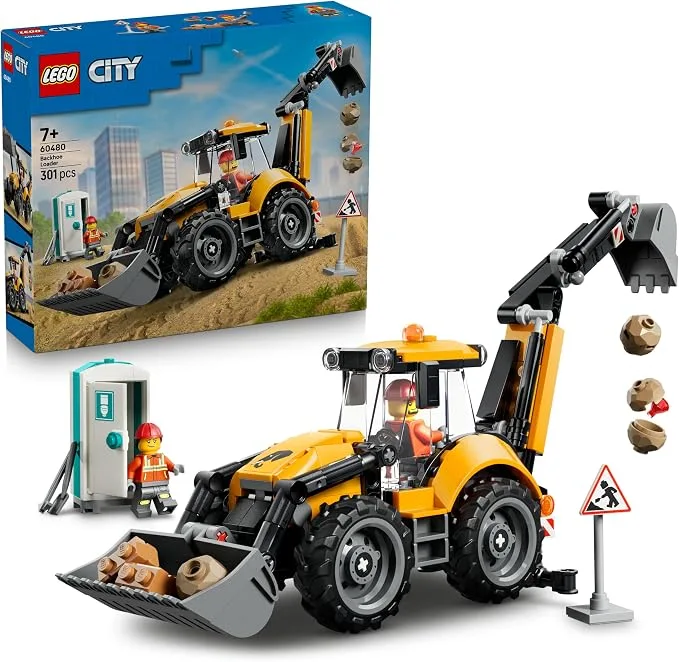 LEGO City - Le tractopelle jaune - 60480