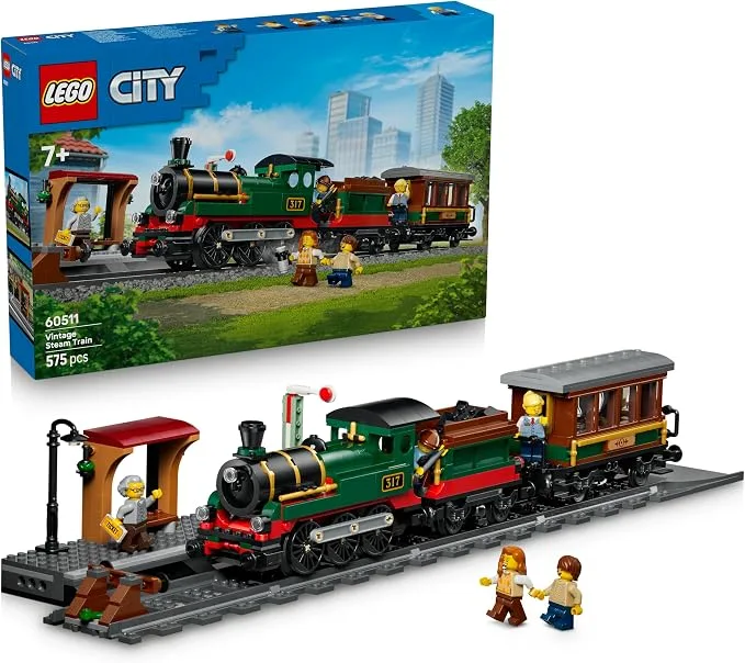 LEGO City - Le train à vapeur rétro - 60511