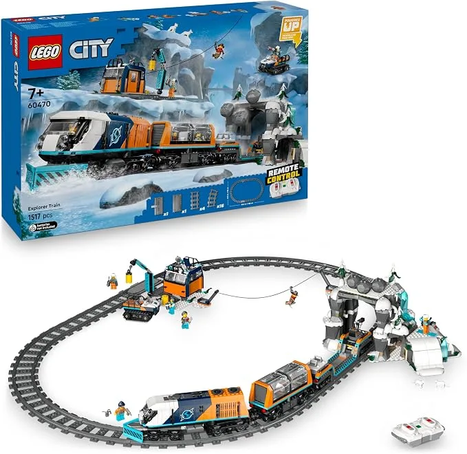 LEGO City - Le Train Express des Explorateurs en Arctique - 60470