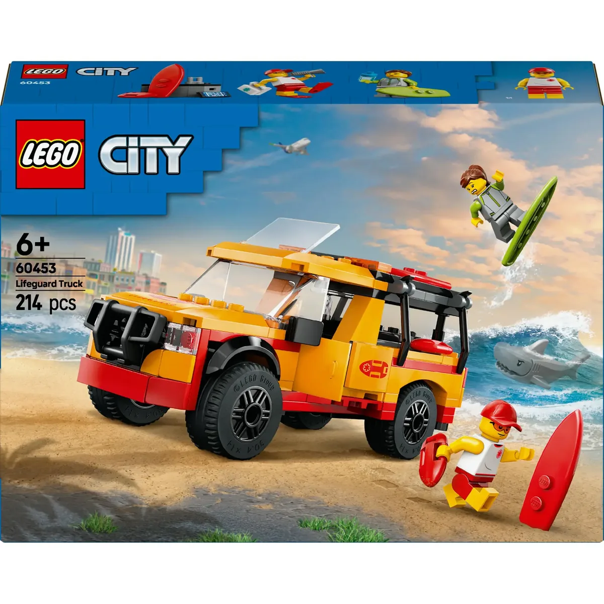 LEGO City – Le véhicule de secours de la plage – 60453