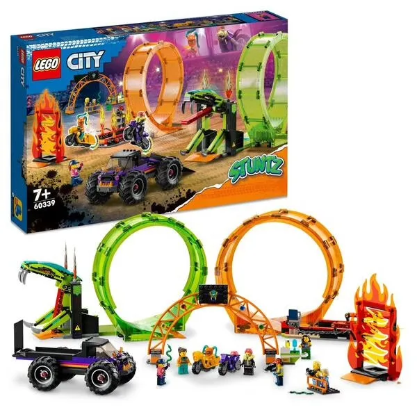 LEGO City – Stuntz L’Arène de Cascade avec Double Looping – 60339