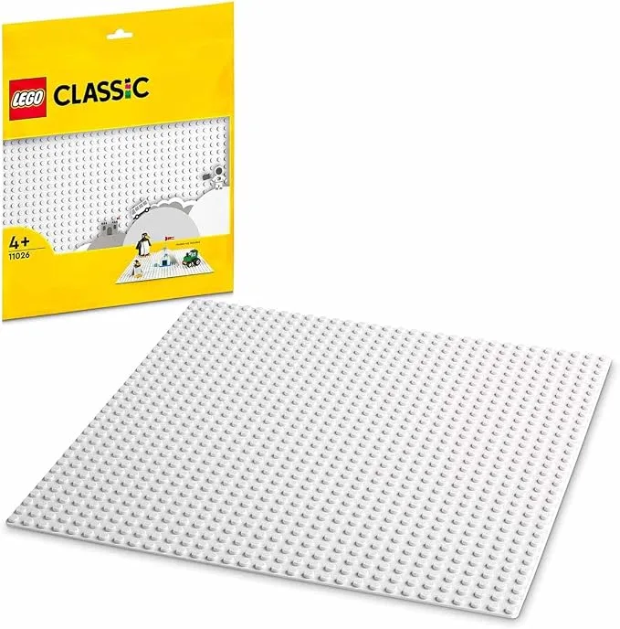 LEGO Classic - La plaque de construction blanche - 11026