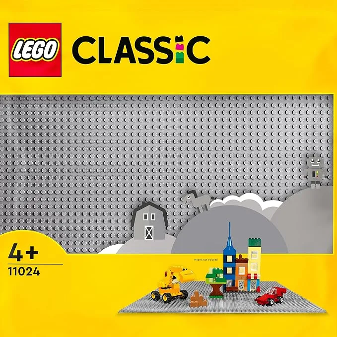 LEGO Classic - La plaque de construction grise - 11024