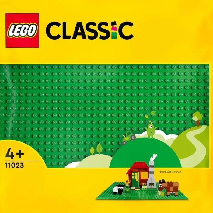 LEGO Classic - Plaque de construction verte - 11023