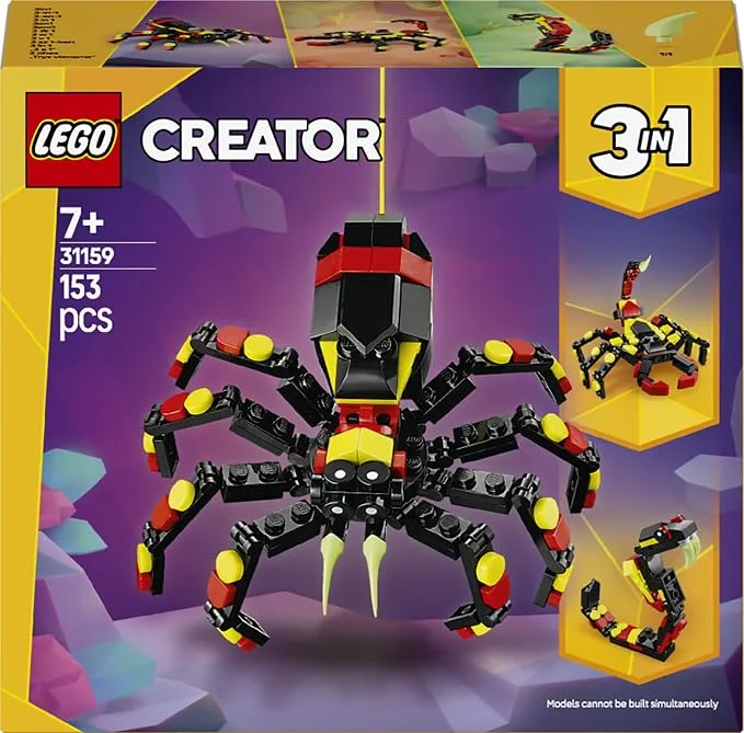 LEGO Creator - 3-en-1 Animaux sauvages: l'araignée surprenante - 31159