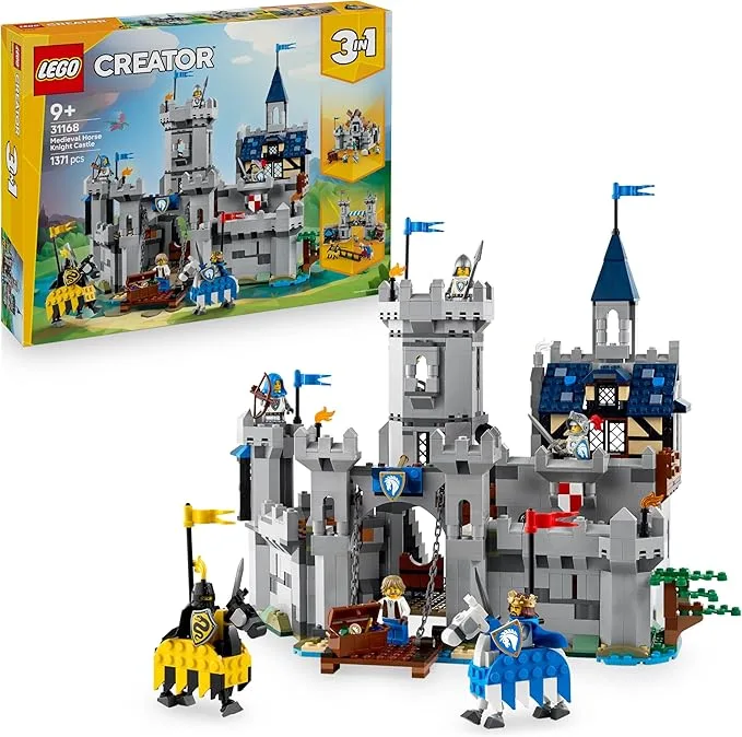 LEGO Creator - 3-en-1 Le château médiéval des chevaliers - 31168